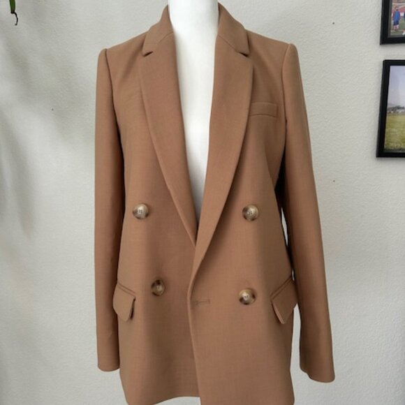 Sezane Christie Jacket in Camel Size 34 - Picture 4 of 12